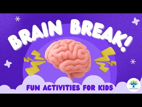 Brain Break for Kids | Movement Games | Improve Focus & Concentration | Get Smarter with Yoga Guppy