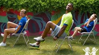 Brain Break Chair Triathlon