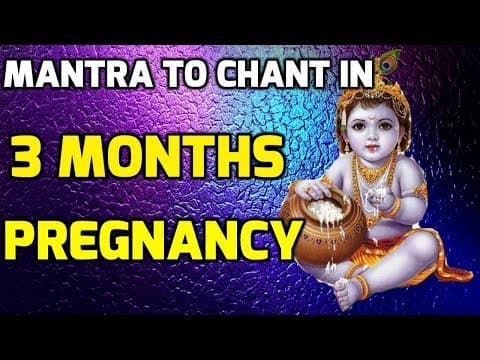 3rd Month Pregnancy Garbha Raksha Stotram, 54 Times, Lyrics | Stotram for 9-13 Weeks Pregnant women