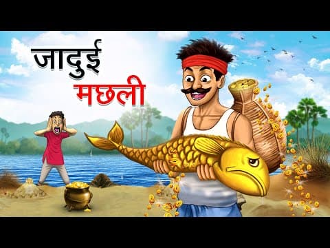 जादुई मछली | JADUI MACHHLI | HINDI KAHANIYA | HINDI STORIES