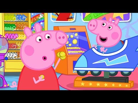 Peppa Pig Tales 💰 Coins! Shopping Mall Fun 🚀 BRAND NEW Peppa Pig Videos