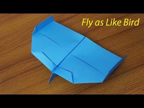 How to Make Paper Plane That Best Flies