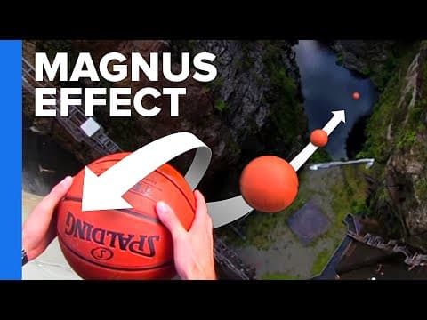 Surprising Applications of the Magnus Effect – Veritasium