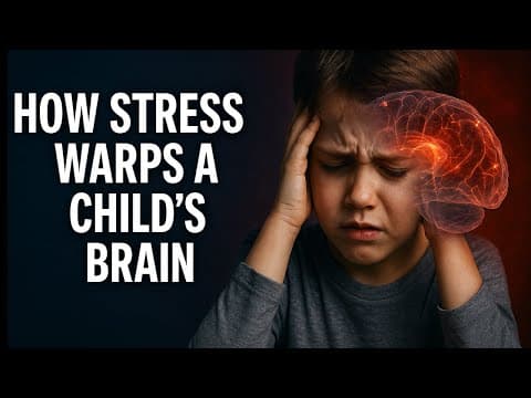 Research Discovers STARTLING Way Stress WARPS Kids BRAIN DEVELOPMENT