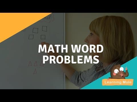 Solving and Creating Math Word Problems - Story Problems