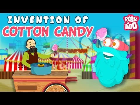 Invention of cotton candy - the dr binocs show - best learning videos for kids