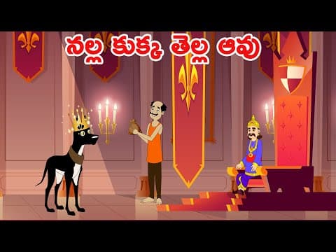 నల్ల కుక్క తెల్ల ఆవు - telugu stories in telugu