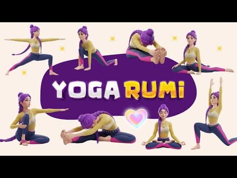 Morning Yoga with Rumi - Stretch, Smile & Shine! 🌞