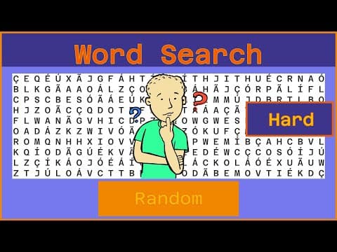 Word Search - Challenge  Ep72