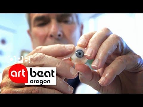 Hand-Painted Prosthetic Eyes | Oregon Art Beat - YouTube