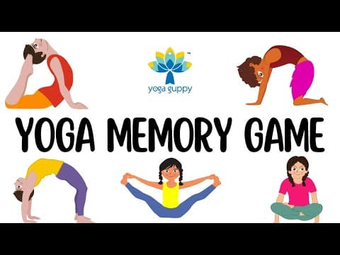 Memory Game with Yoga for Kids | Improve Focus & Concentration | Yoga for Children | Yoga Guppy