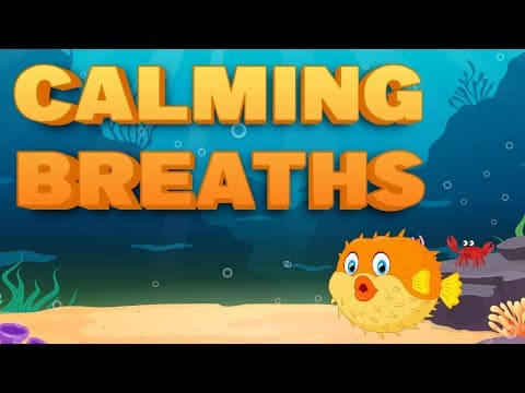 Breathing Exercise for Kids | Fish Breath | Fun Yoga to Improve Lung Capacity | Yoga Guppy