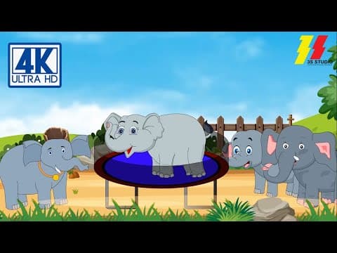 పెద్ద బొద్దు ఏనుగు | Ek Mota Hathi | Nursery rhymes In Telugu | Songs For Kids | నర్సరీ రైమ్స్