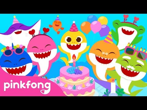 Happy Birthday Song Baby Shark Version | Happy Birthday to You Song