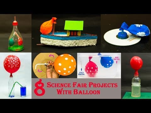 8 Amazing Science Fair Projects With Balloon