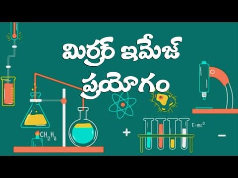 Mirror image experiment - science experiment