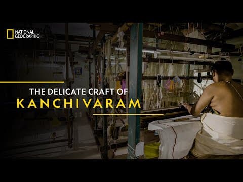 The Delicate Craft of Kanchivaram | It Happens Only in India | National Geographic