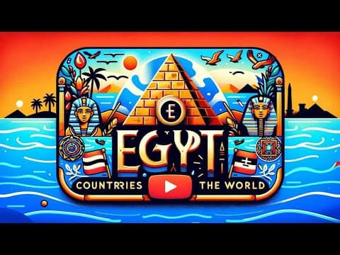 Egypt for Kids | Exploring Ancient Egypt| Kids' Journey to Egypt |Geography for Kids| FEFDY Learning