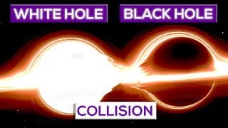 What Happens When A White Hole And A Black Hole Collide