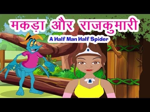 टोना मकड़ा और राजकुमारी I Hindi Kahaniya | Story In Hindi | Moral Stories I Fairy Tales I Bedtime