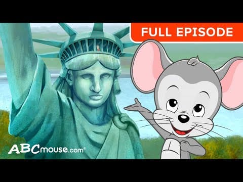 🗽 Search & Explore the Statue of Liberty | ABCmouse FULL EPISODE | Discover New York 🏙️
