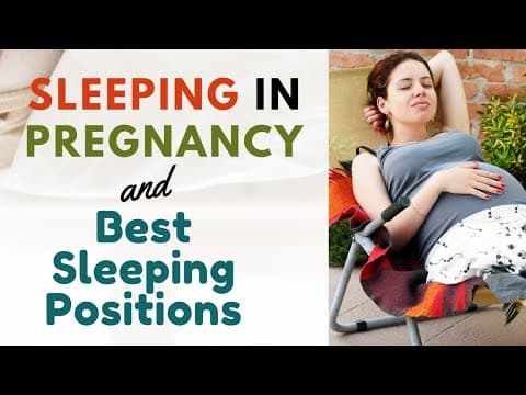 The Right Way to Sleep in Pregnancy - Best Sleeping Positions for Pregnant Women - Pregnancy Tips