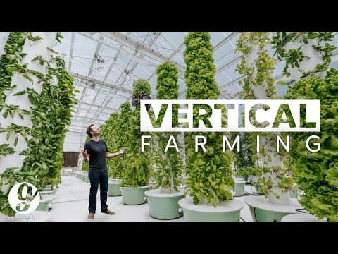 Aeroponic vertical farming|No soil and 90% less water