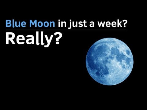 Will the Moon be Blue on August 22 2021?