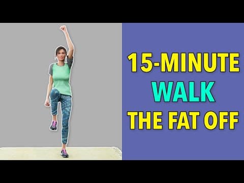 15-Minute Standing Cardio: Walk The Fat Off