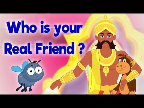 Foolish King's Monkey - Panchatantra In English - Moral Stories for Kids - Children's Fairy Tales