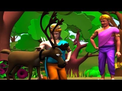King and Noble Deer | Panchatantra Stories for kids in Telugu | Animal Stories and Best Moral Stories