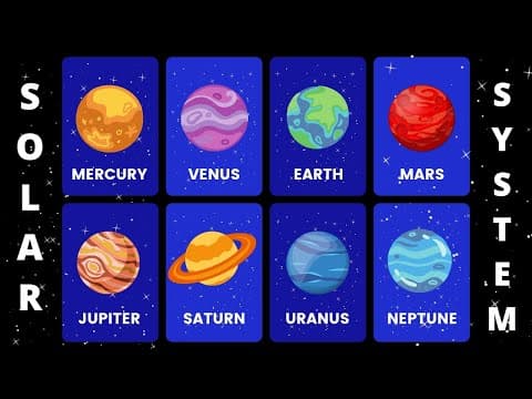 Solar System for Kids | Our Solar System | Planets for kids