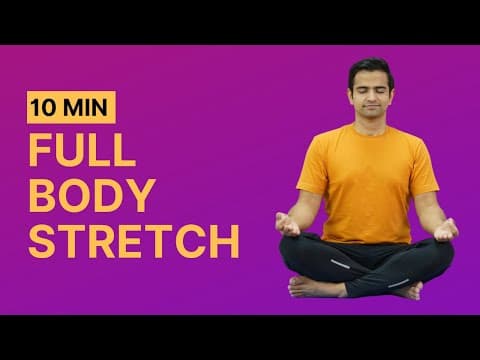 10 min Morning Yoga | Full Body Stretch | Yoga with Naveen