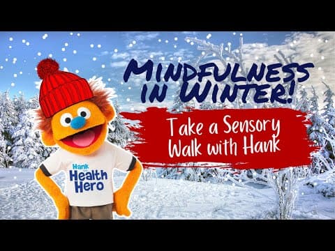 LET’S TAKE A SENSORY WALK | Mindfulness in Winter | Social Emotional Learning for Kids