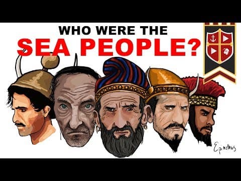 Who were the sea people? bronze age collapse