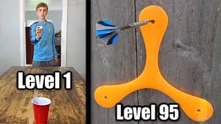 TRICK SHOTS from Level One To Level Hundred