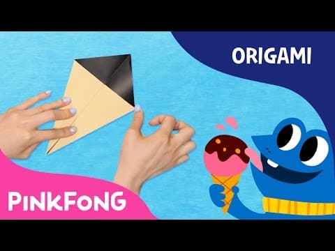 Ice cream | Pinkfong Origami