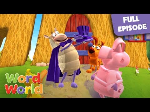 Duck's First Sleepover Party | WordWorld Full Episode