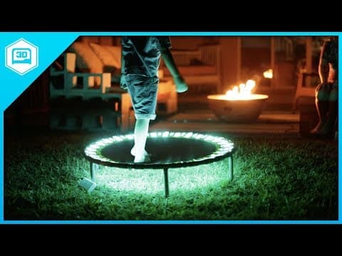 How to make your own LED trampoline