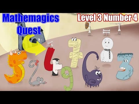Meet Numbers 4 Level 3 - Mathemagics Quest