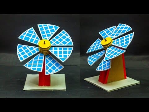 School Science Projects | Sunflower Solar Model