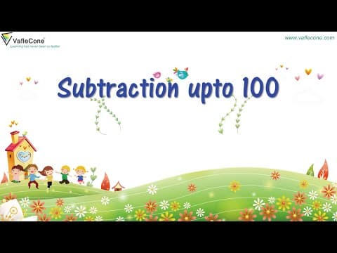 Subtraction Upto 100 l Subtraction for kids