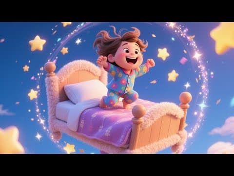 The Bouncy Bed Song | Fun Kids Song with Rhythm and Adventure