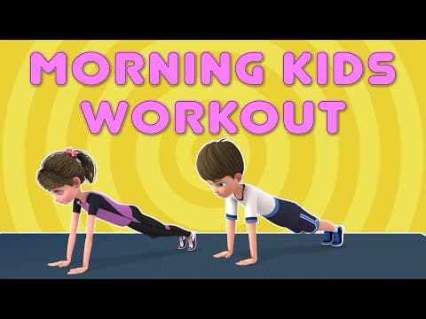 BACK AND SHOULDER WORKOUT - SIMPLE EXERCISES FOR KIDS | Kids Exercise