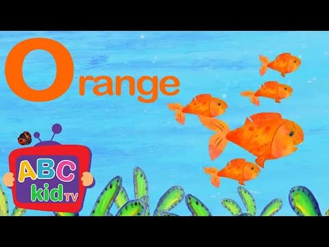Learn the Color Orange – Fun Color Song for Kids | Educational Video For Kids | ABCKidTV