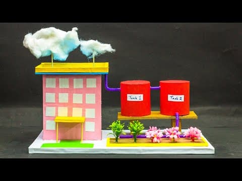 School Science Projects || Urban Rain Water Harvesting