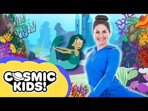 Mimi the mermaid - saturday morning yoga