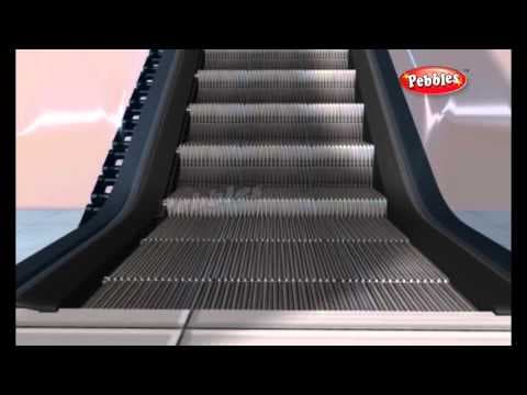 How does an escalator work - how stuff works - how devices work in 3d - science for kids