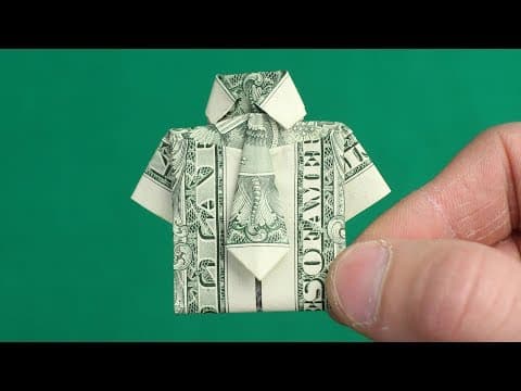 Dollar Origami SHIRT