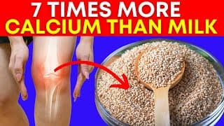 7 Foods that have More Calcium than Milk